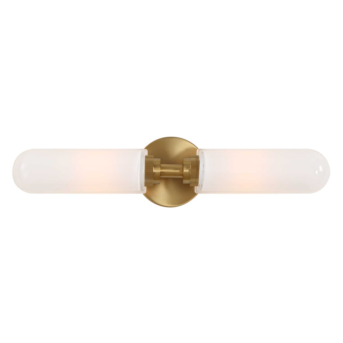 Uttermost Wellsville 2 Lt Brass Sconce
