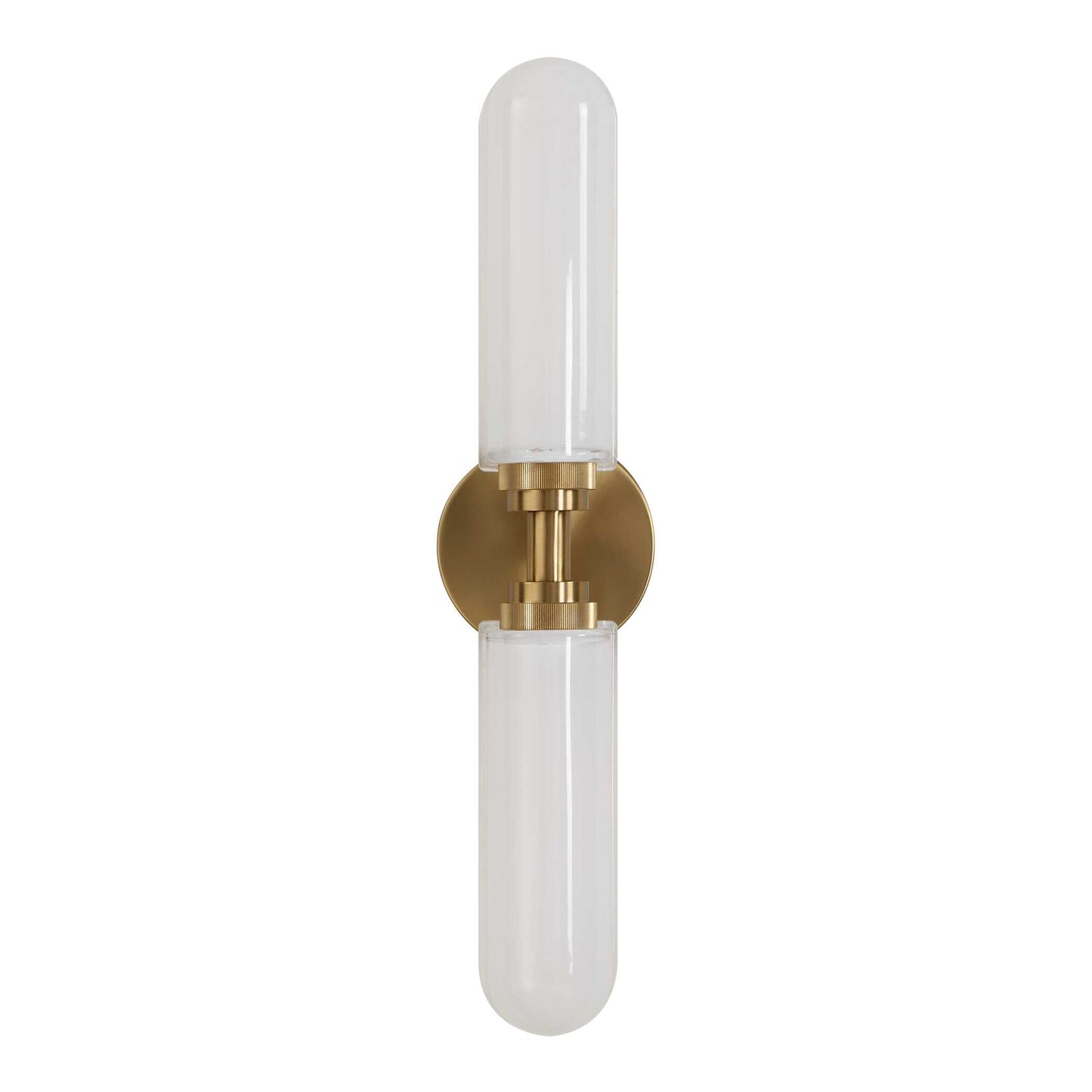 Uttermost Wellsville 2 Lt Brass Sconce