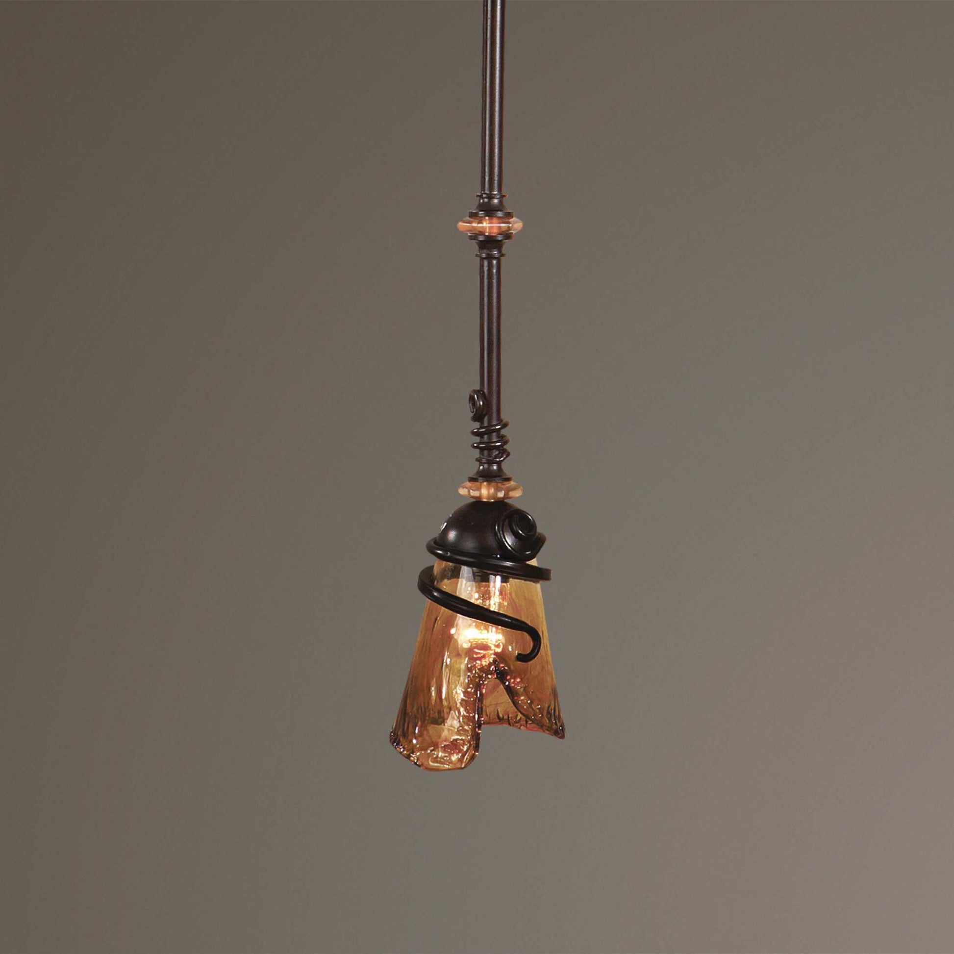 Uttermost Vitalia Oil Rubbed Bronze Mini Pendant