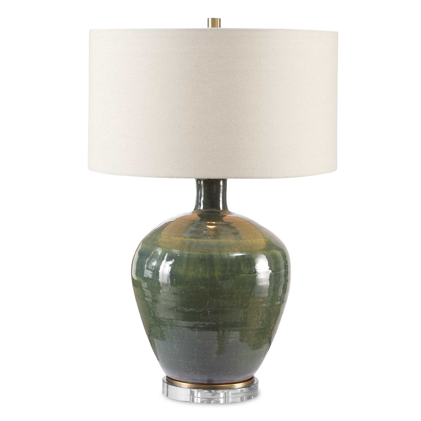 Uttermost Elva Emerald Table Lamp