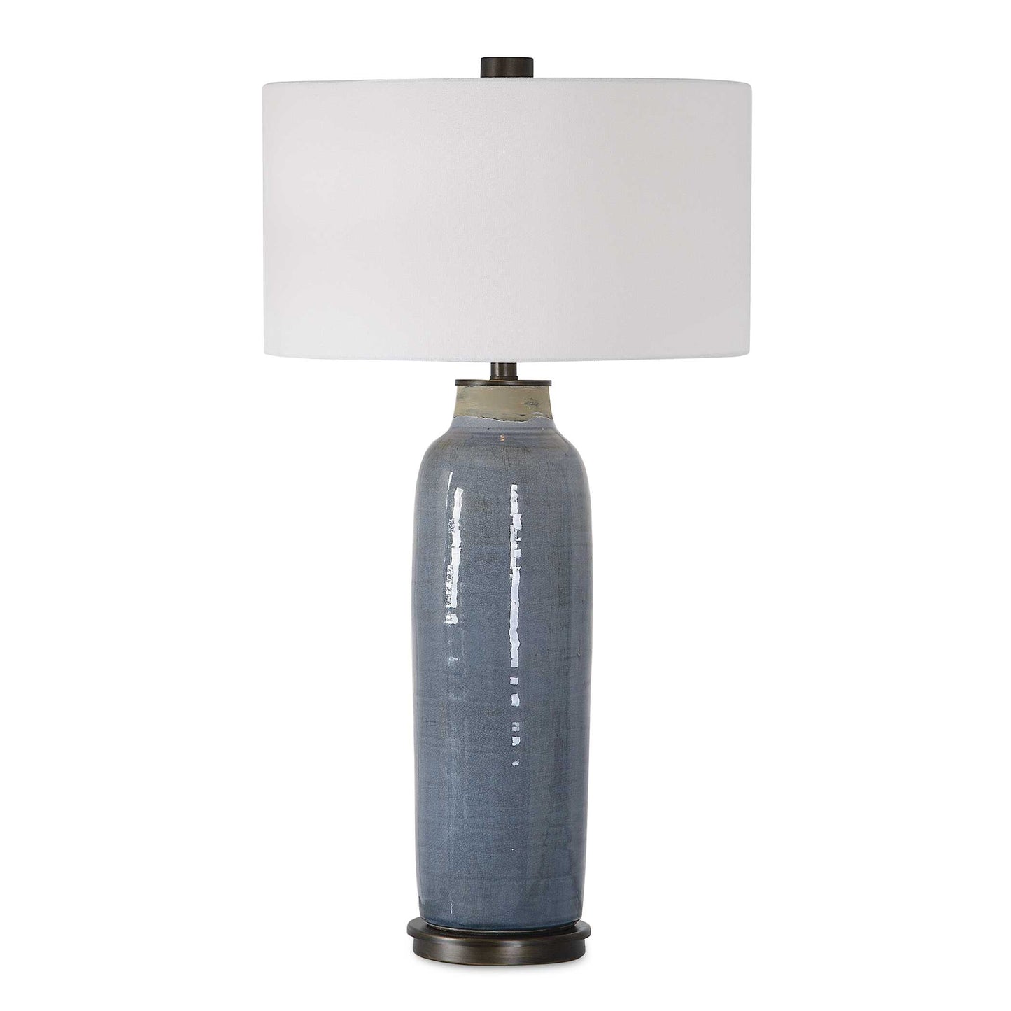 Uttermost Vicente Slate Blue Table Lamp