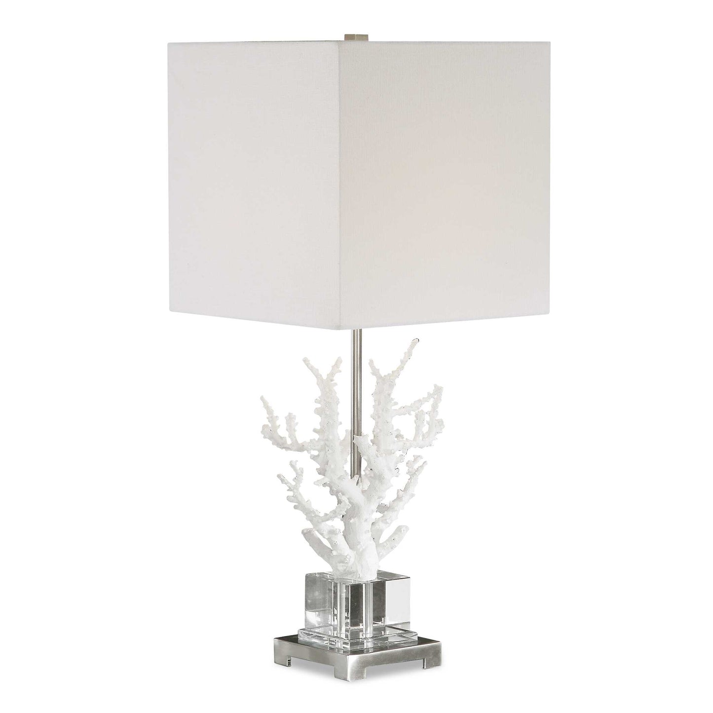 Uttermost Corallo White Coral Table Lamp
