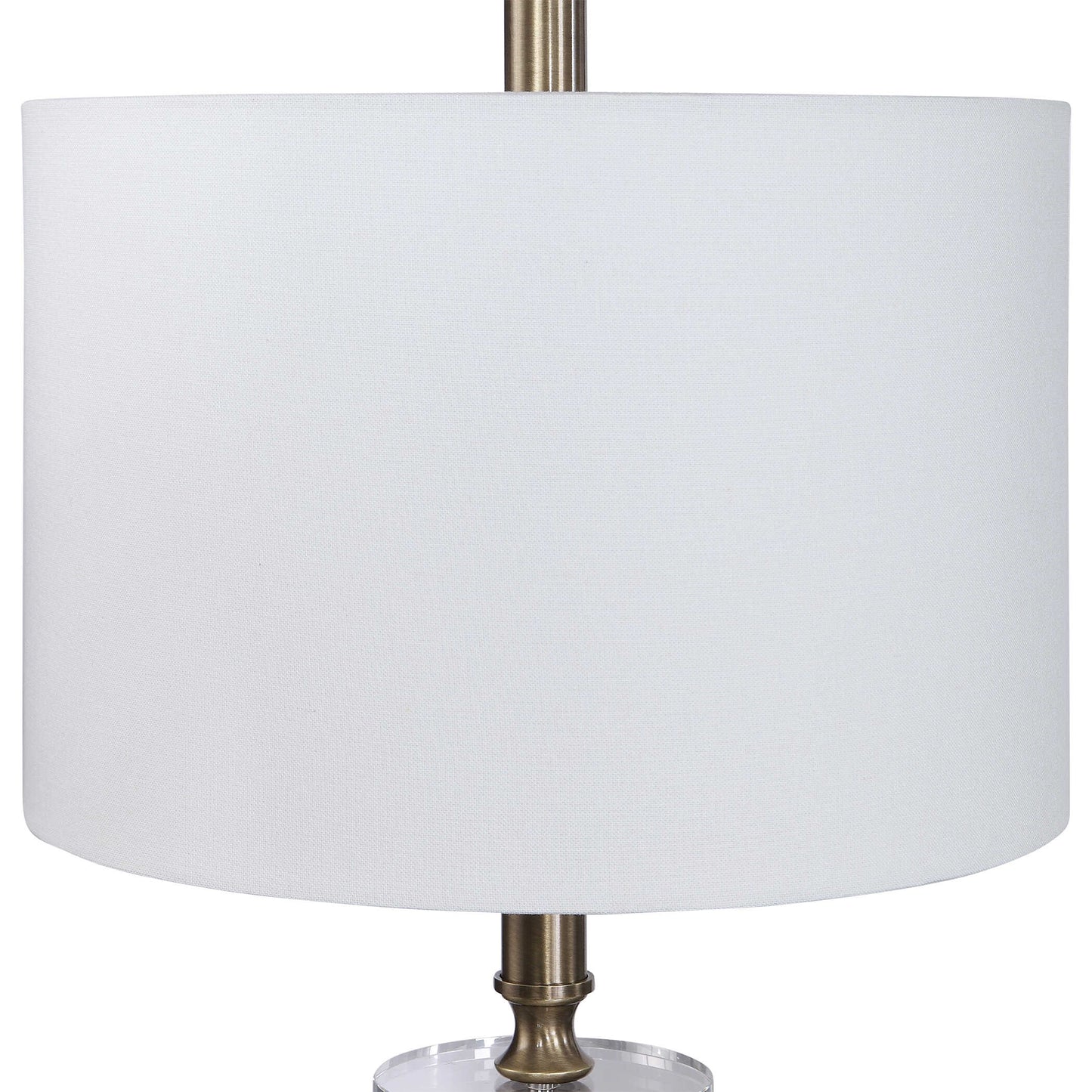 Uttermost Maud Aged Black Floor Lamp