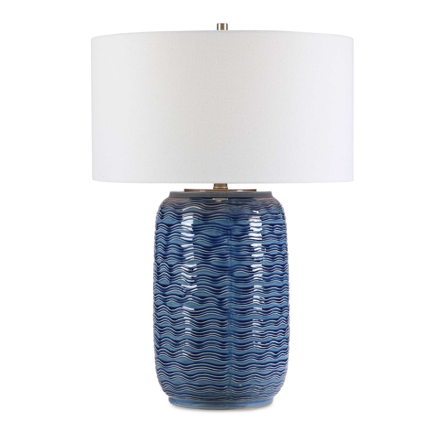 Uttermost Sedna Blue Table Lamp