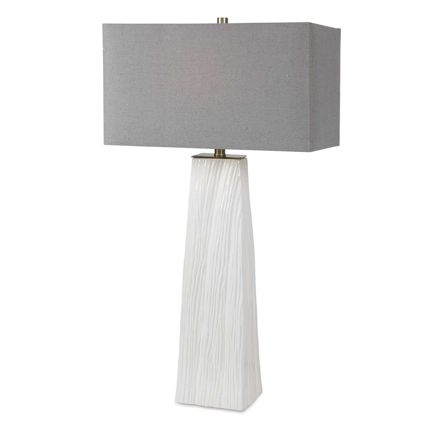 Uttermost Sycamore White Table Lamp