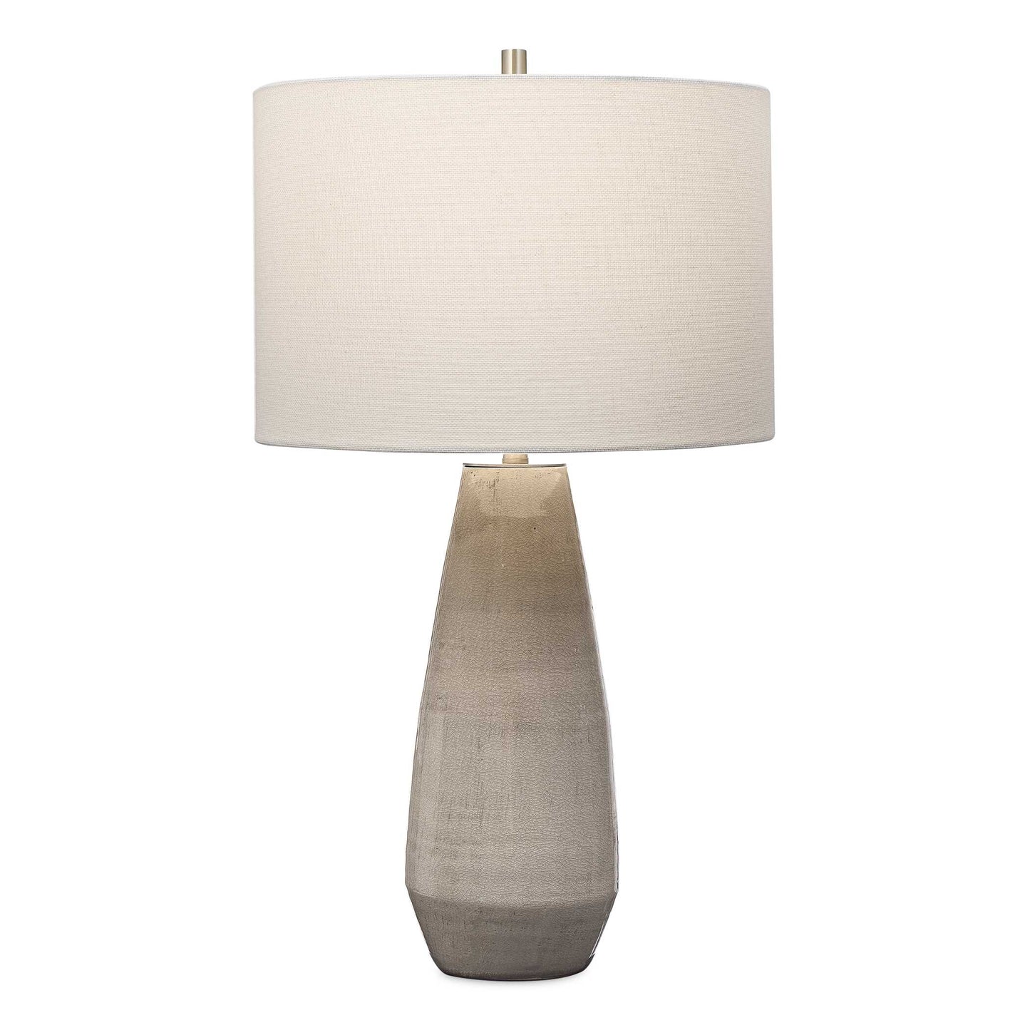 Uttermost Volterra Taupe-Gray Table Lamp