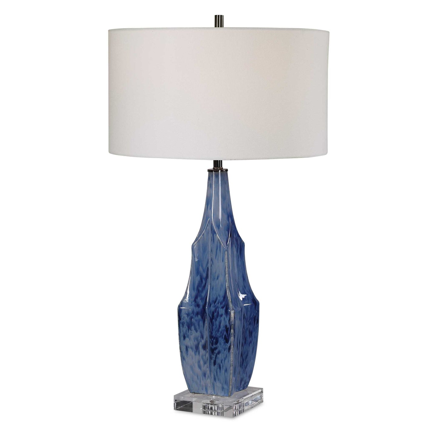 Uttermost Everard Blue Table Lamp