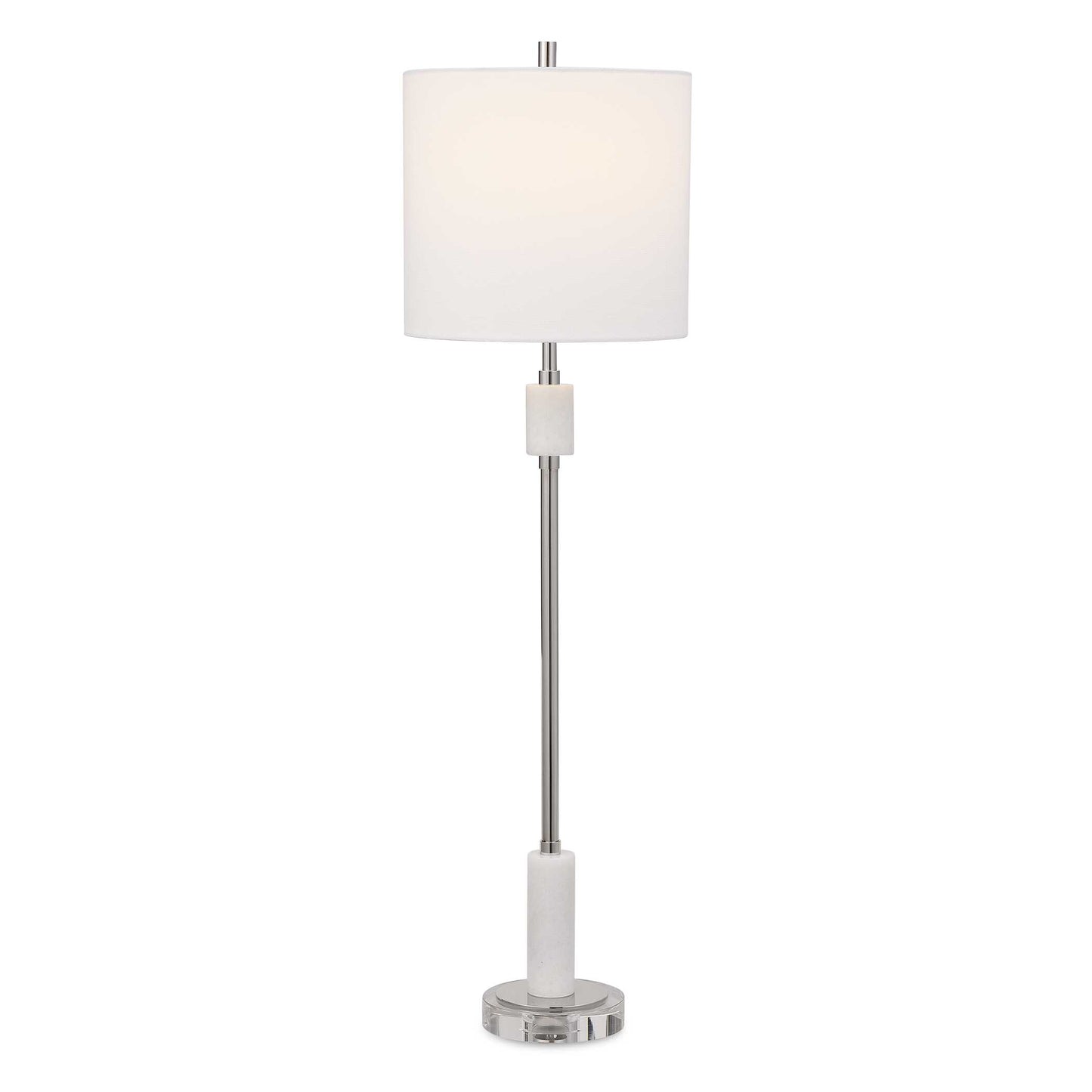 Uttermost Sussex Nickel Buffet Lamp