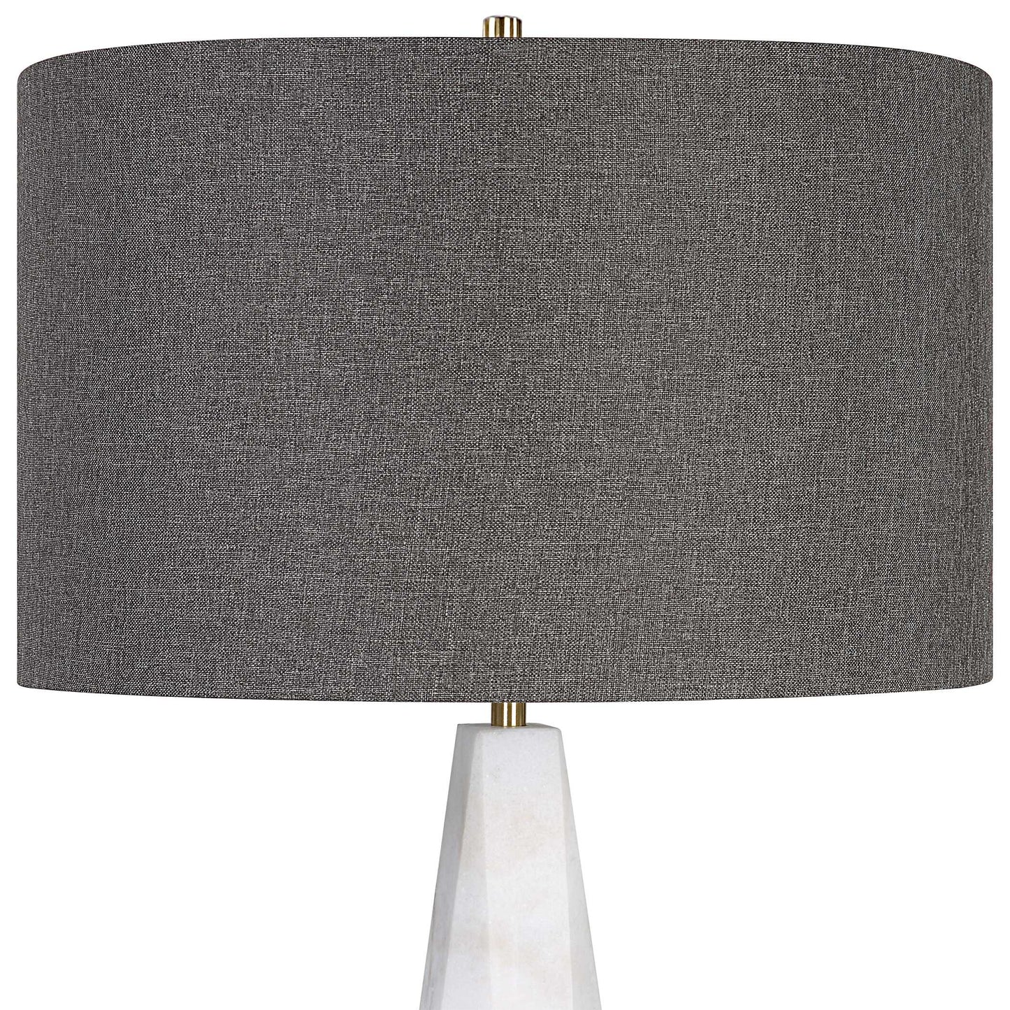 Uttermost Citadel White Marble Table Lamp