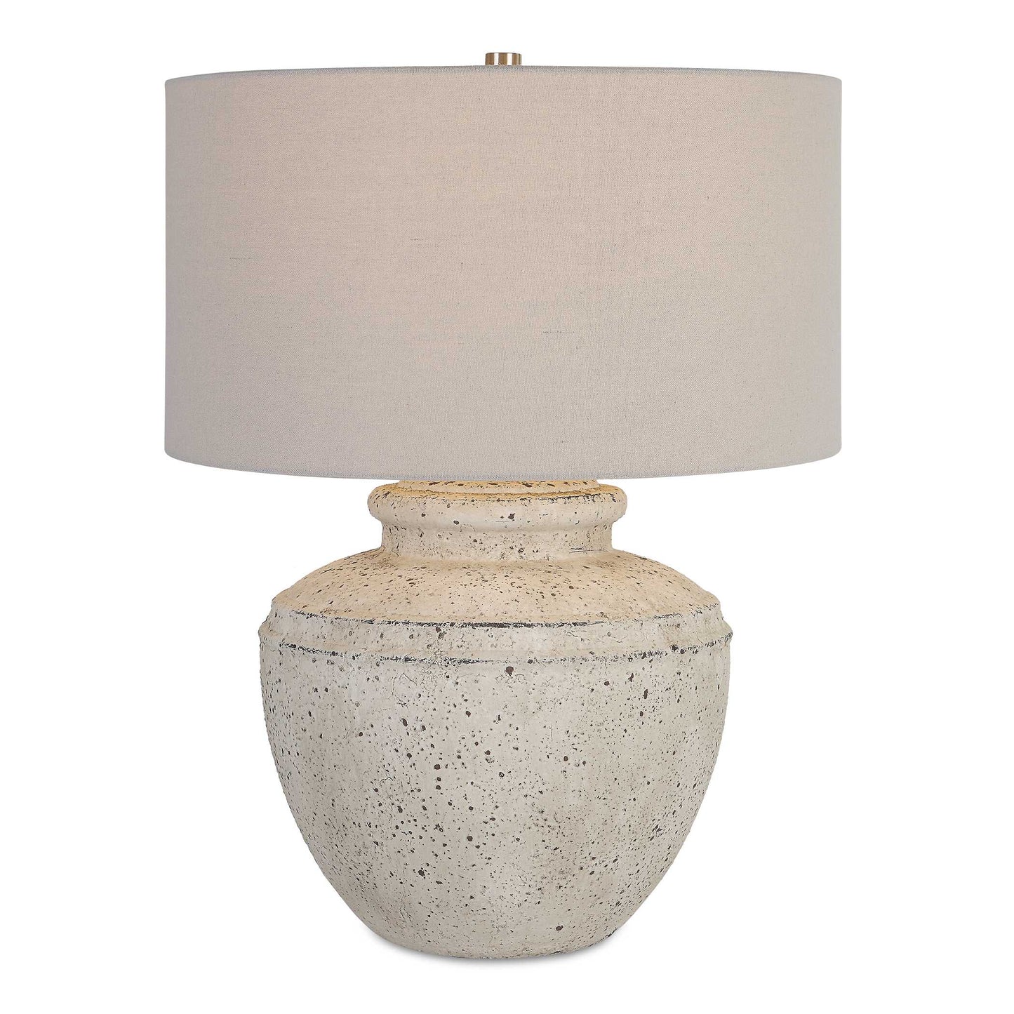 Uttermost Artifact Aged Stone Table Lamp