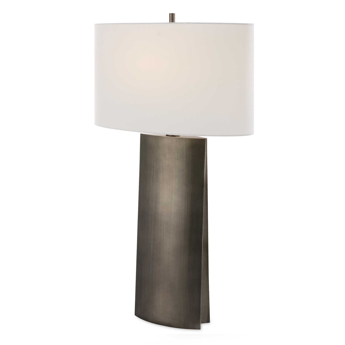 Uttermost V-Groove Modern Table Lamp