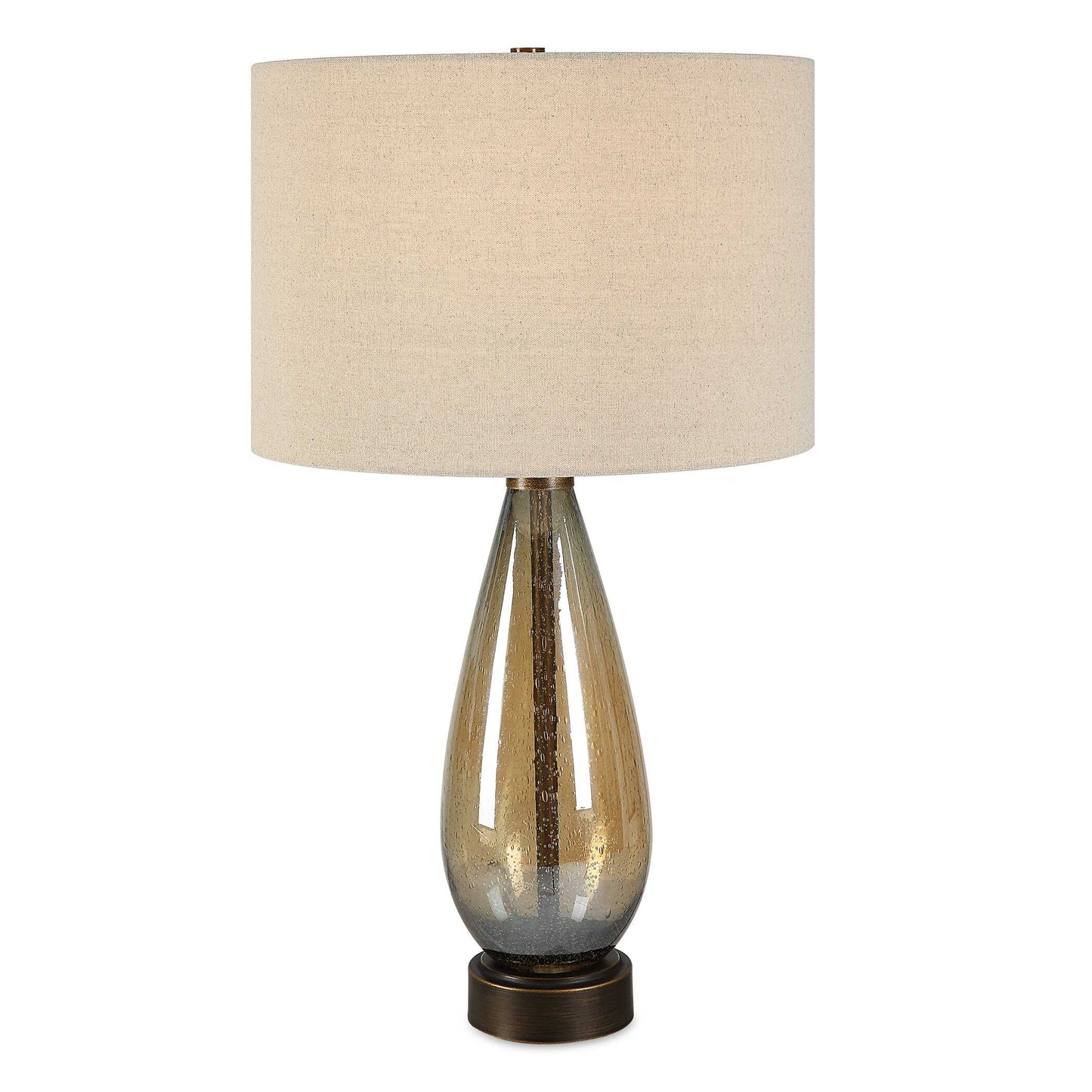 Uttermost Baltic Teardrop Glass Table Lamp
