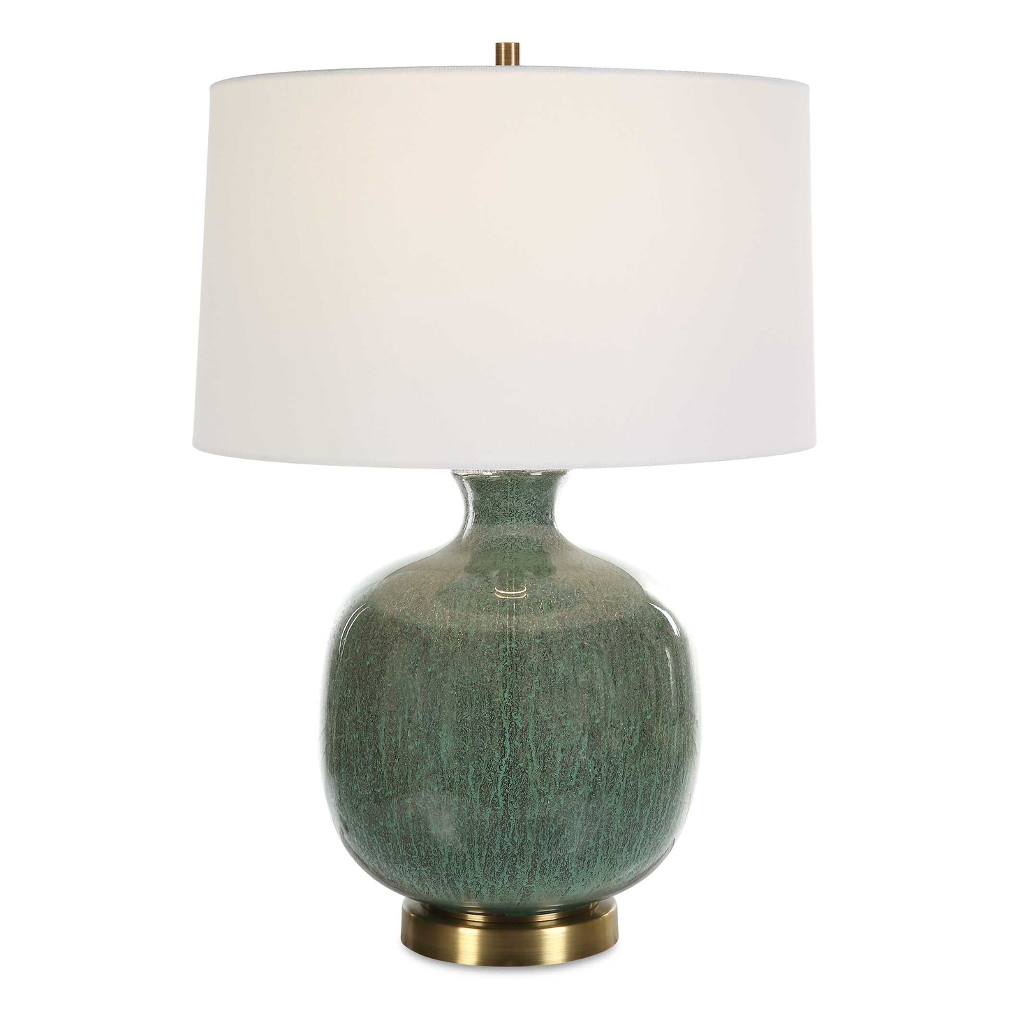 Uttermost Nataly Aged Green Table Lamp