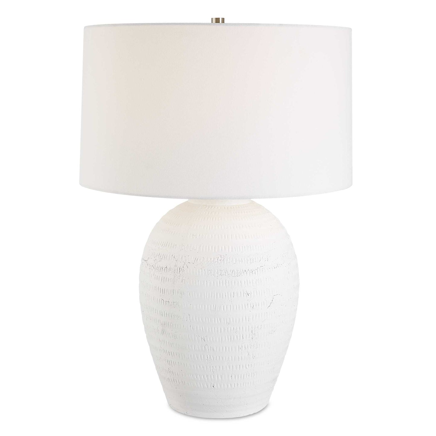 Uttermost Reyna Chalk White Table Lamp