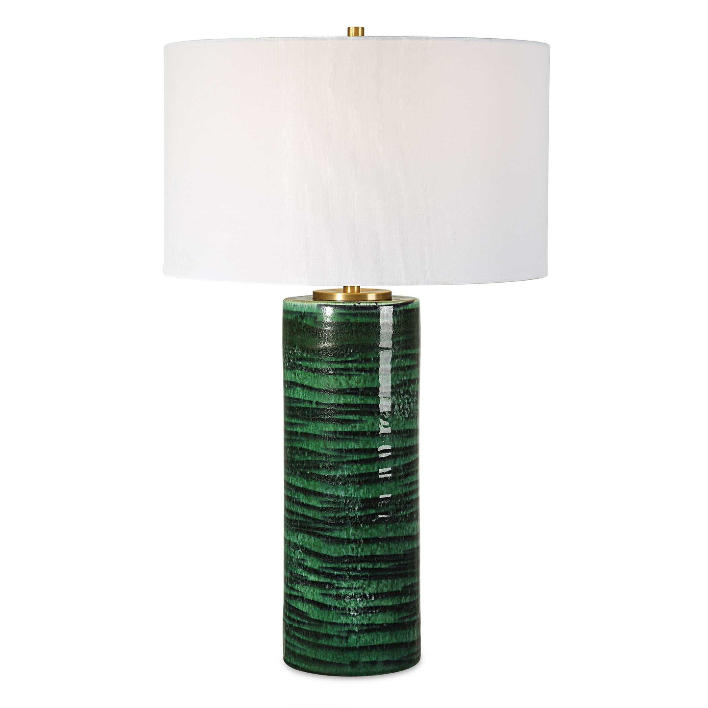 Uttermost Galeno Emerald Green Table Lamp