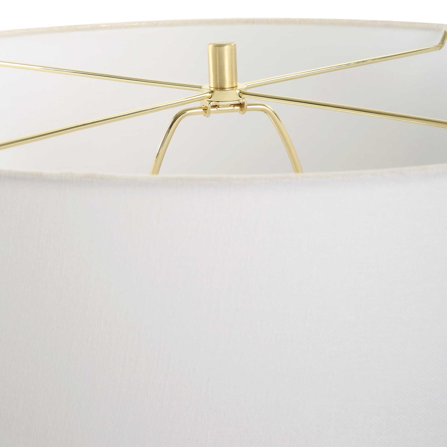 Uttermost Adelaide White Table Lamp