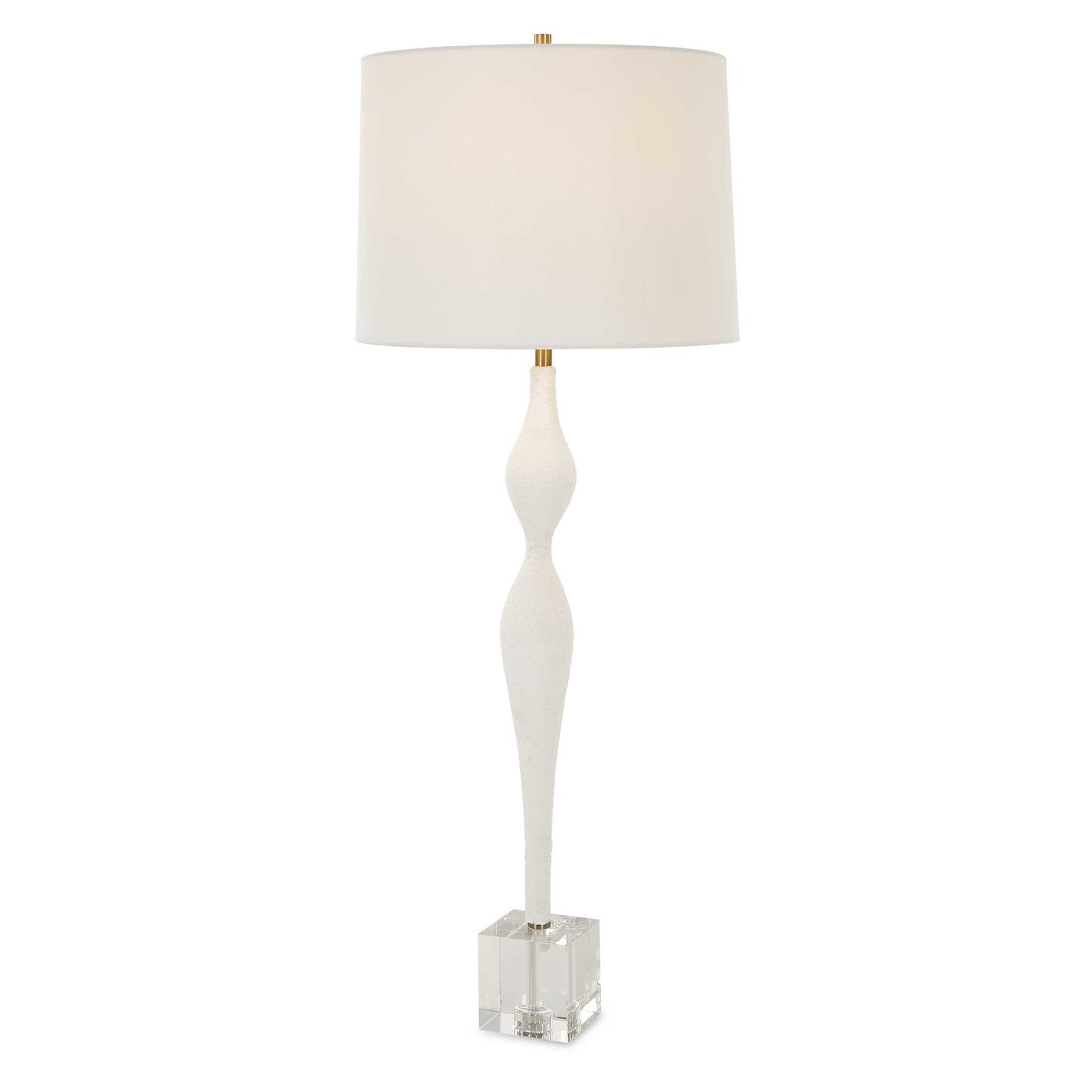Uttermost Helena Slender White Table Lamp