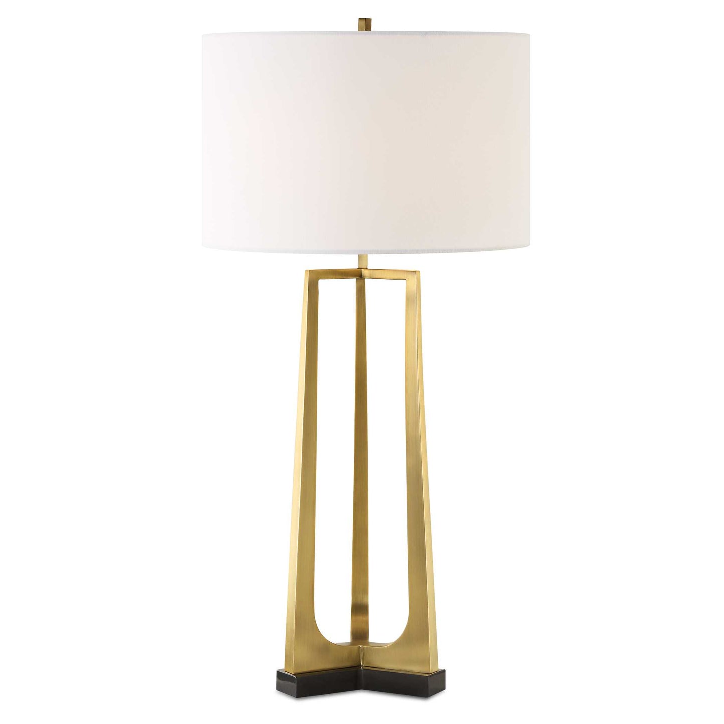 Uttermost Crossroads Brass Table Lamp