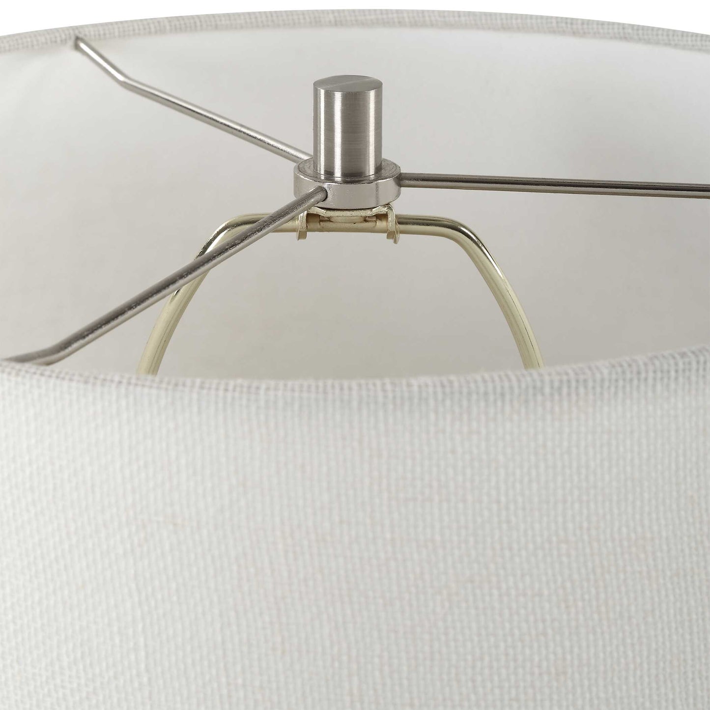 Uttermost Rupture Aged Ivory Table Lamp