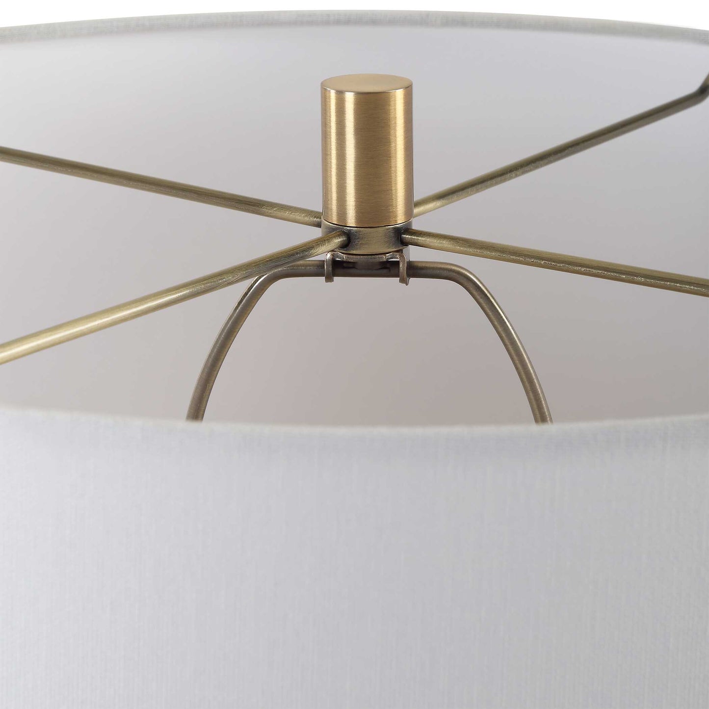 Uttermost Nocturnal Black Table Lamp