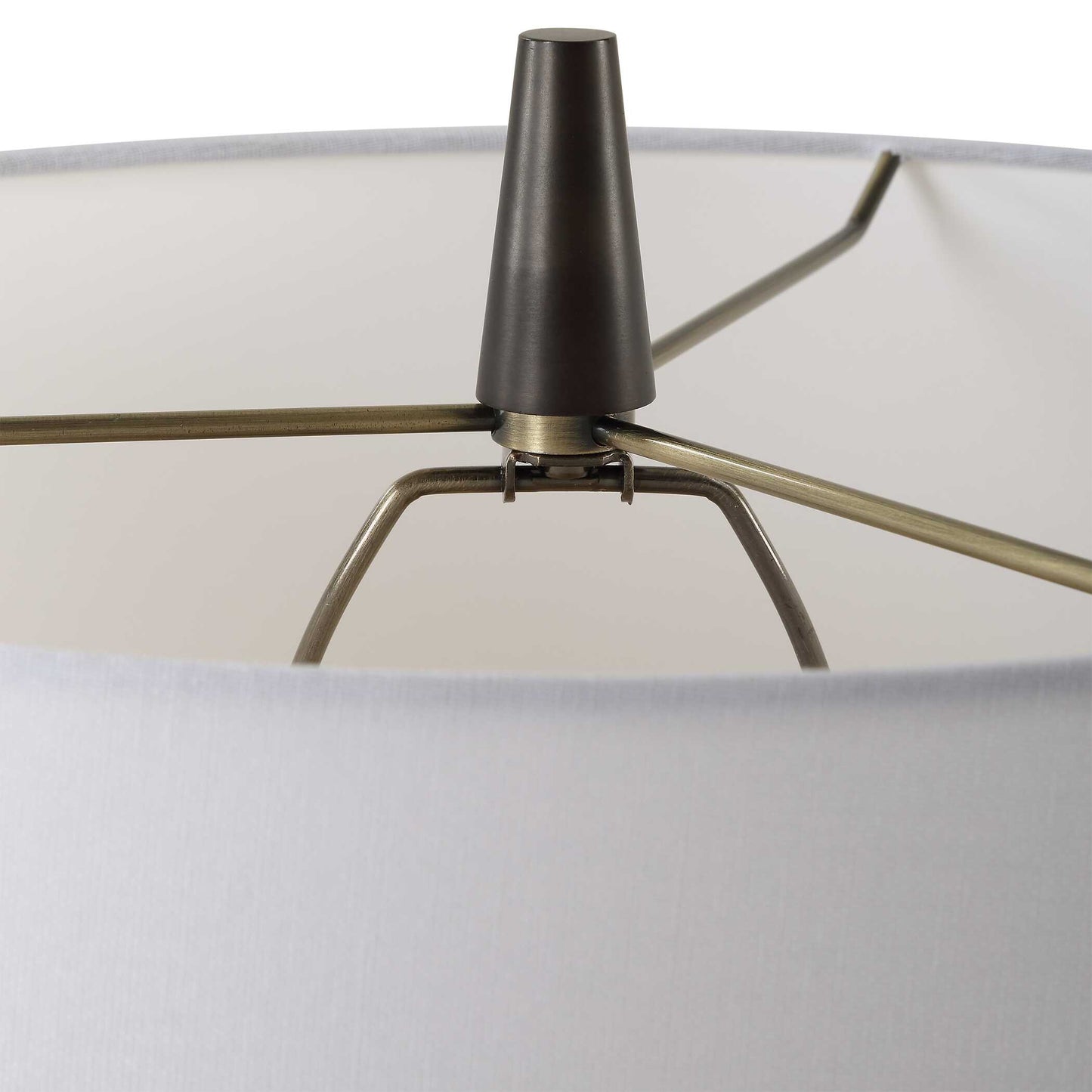 Uttermost Loire Ivory Glaze Table Lamp