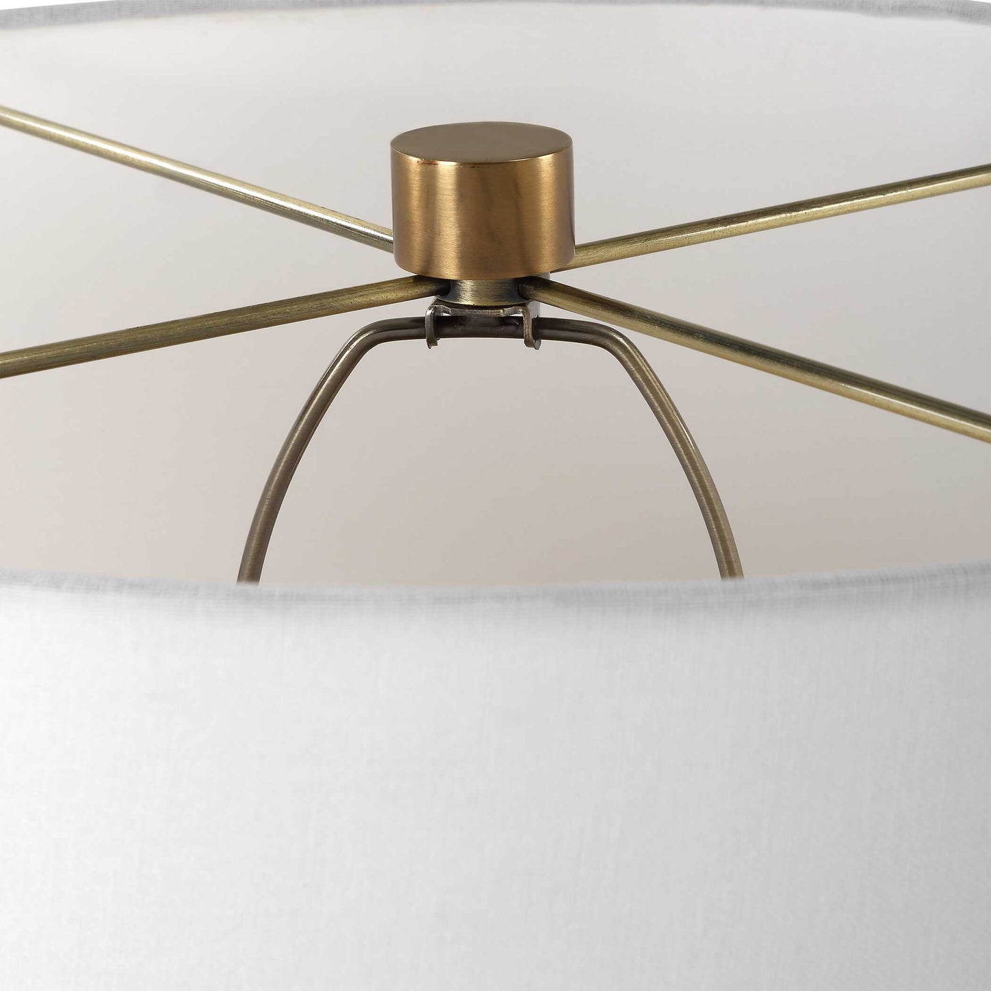 Uttermost Americana Aged Black Table Lamp