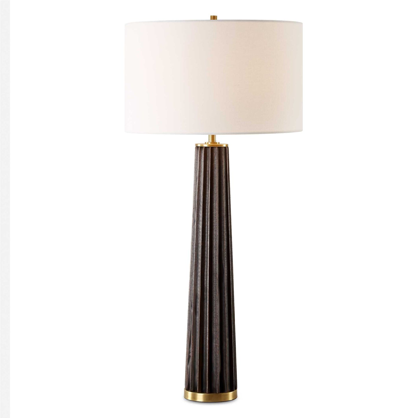 Uttermost Forage Dark Scalloped Table Lamp