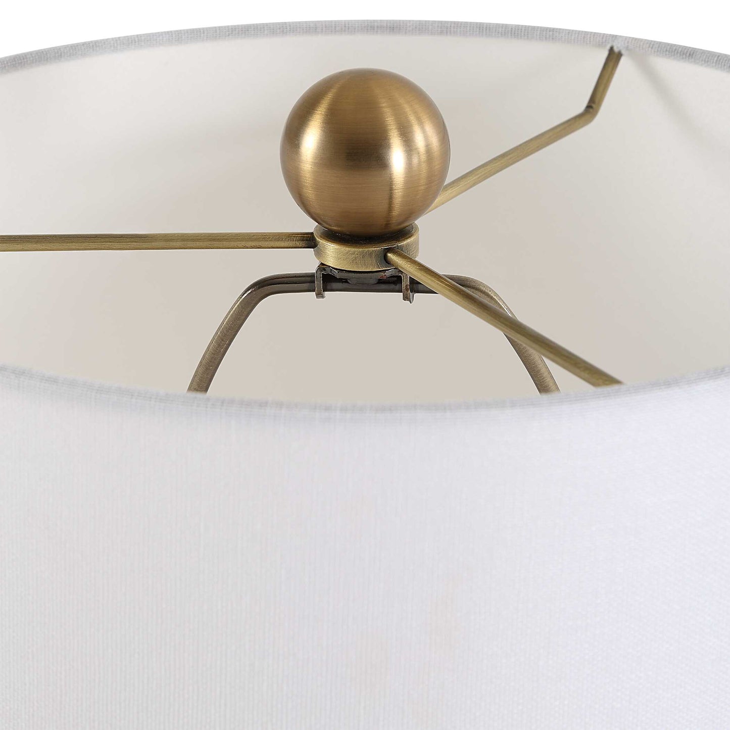 Uttermost Sienna Caramel Glass Buffet Lamp