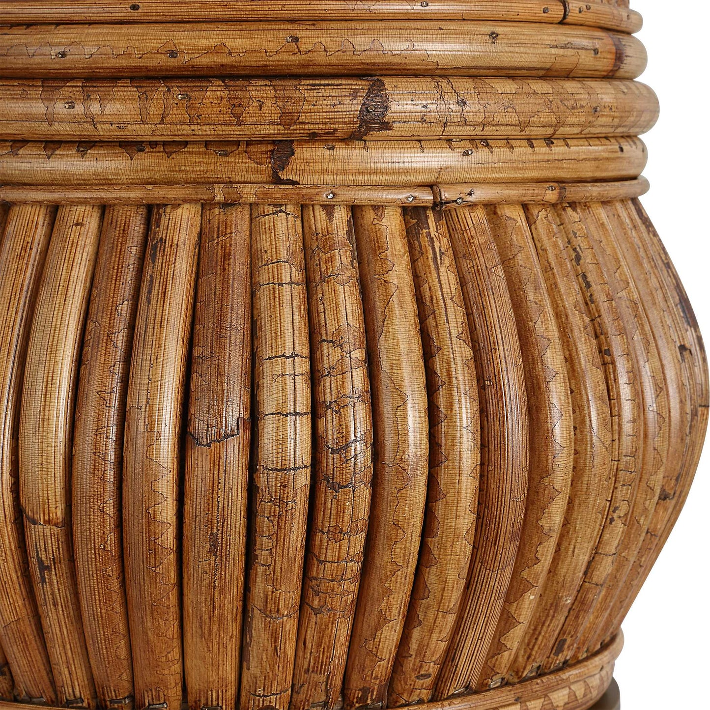 Uttermost Reed Honey Rattan Table Lamp