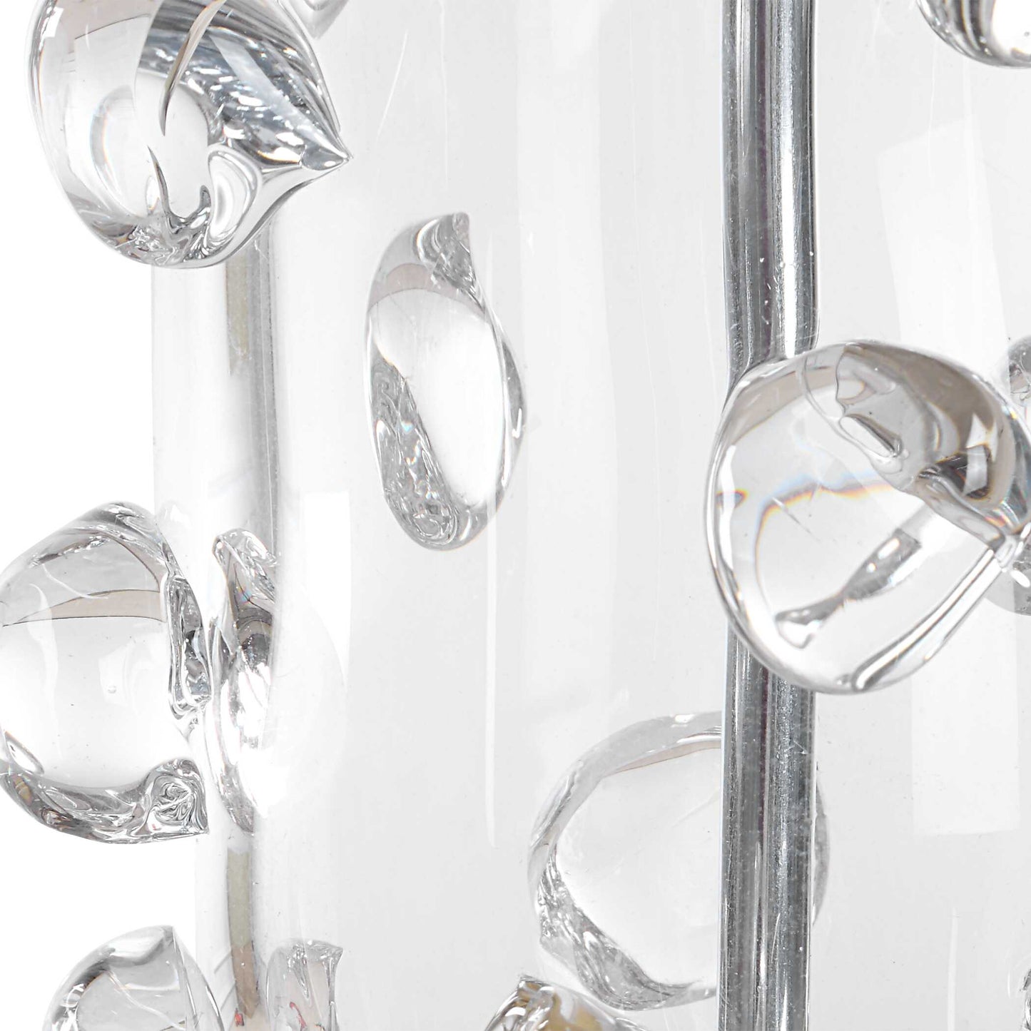 Uttermost Aura Clear Glass Table Lamp