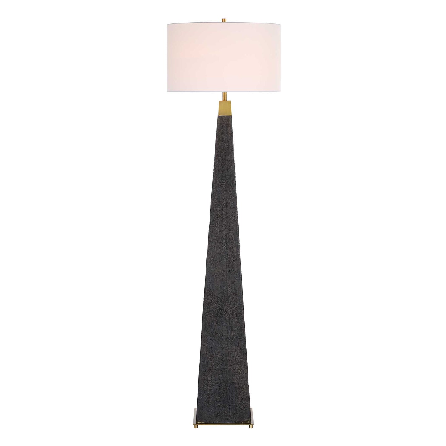 Uttermost Lathey Tapered Floor Lamp