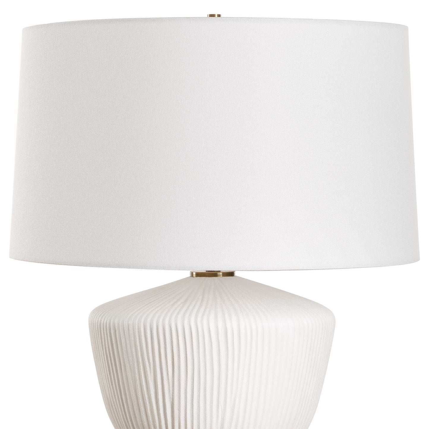 Uttermost Maisie White Table Lamp