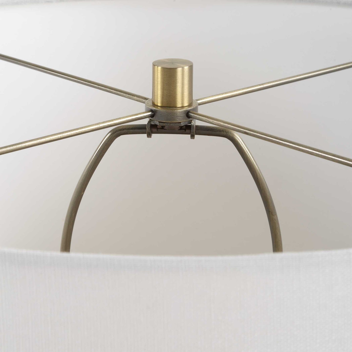 Uttermost Mirah Olive Glass Table Lamp