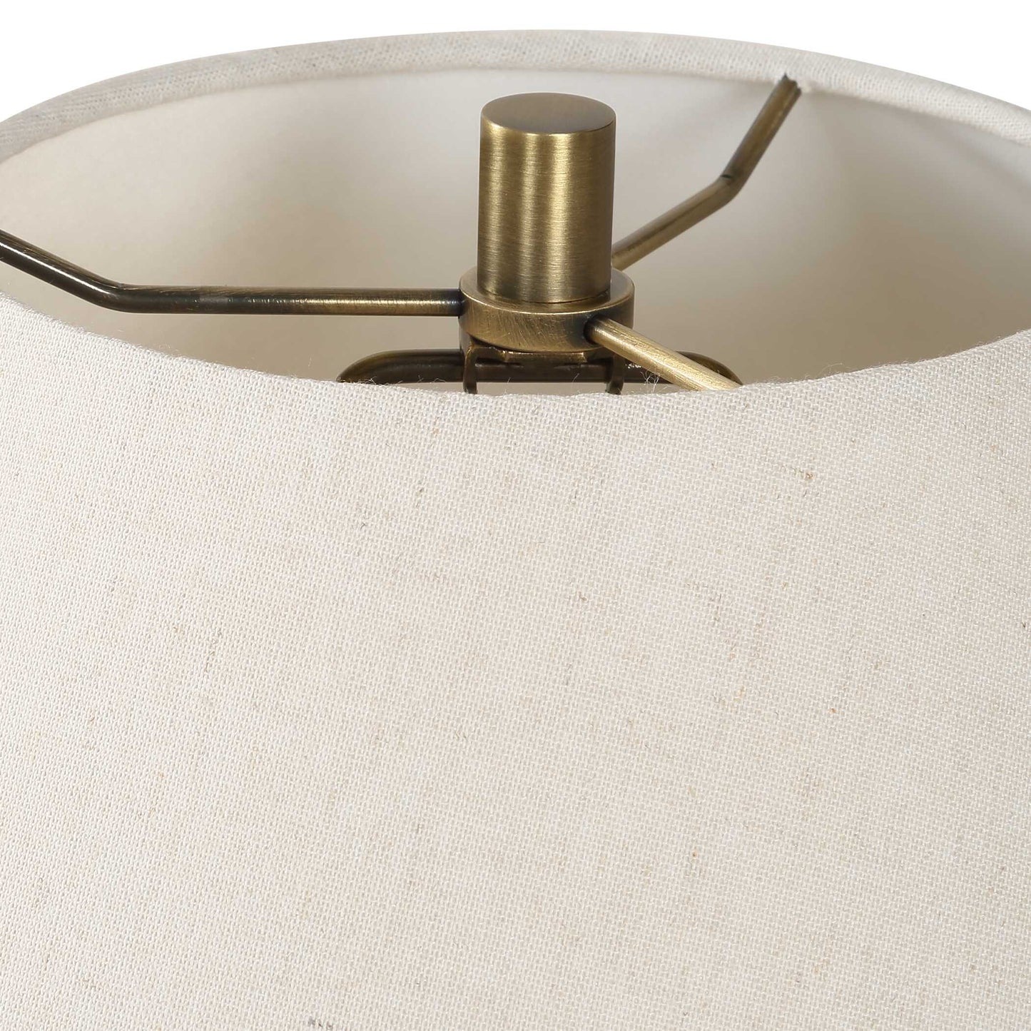 Uttermost Meryl Aged White Table Lamp