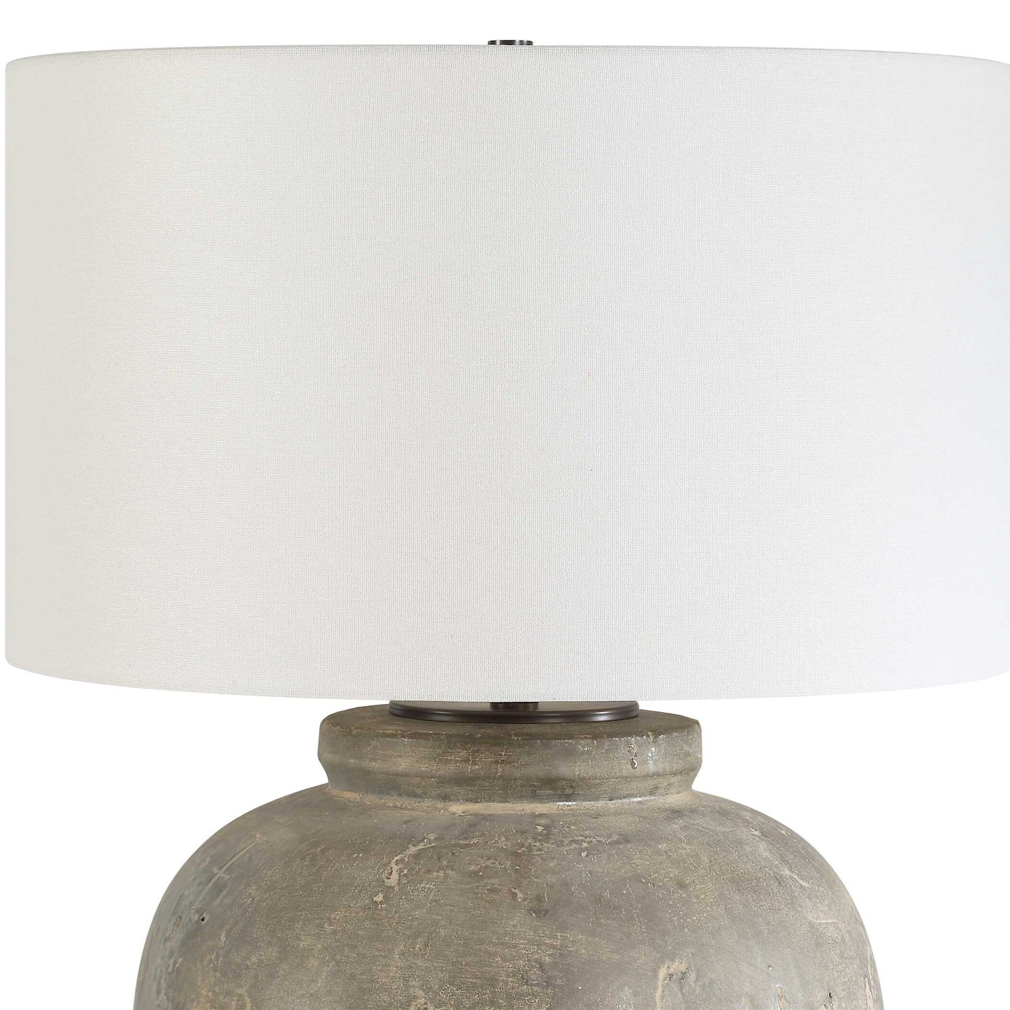 Uttermost Rock Of Ages Rust Brown Table Lamp