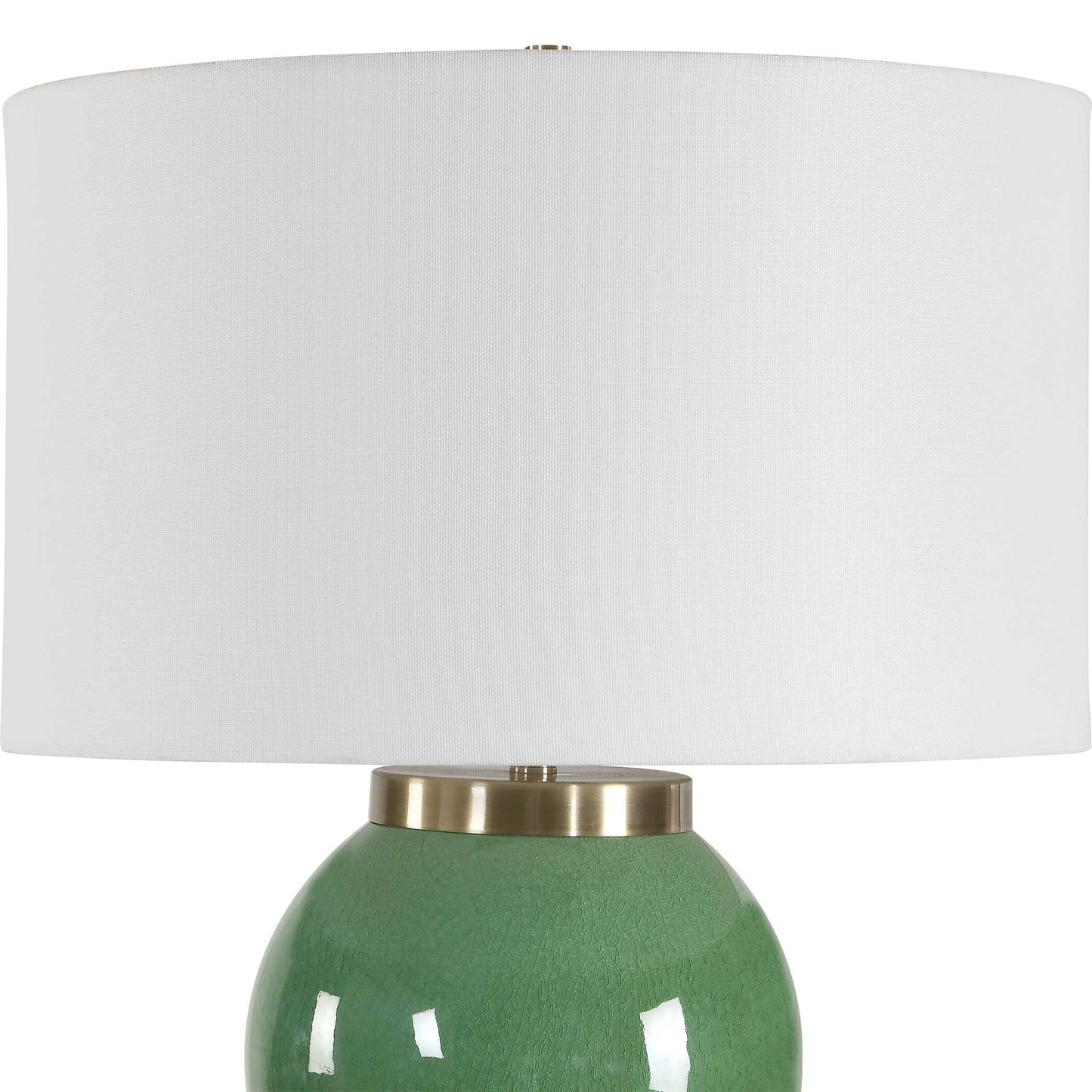 Uttermost Banner Green Spheres Table Lamp