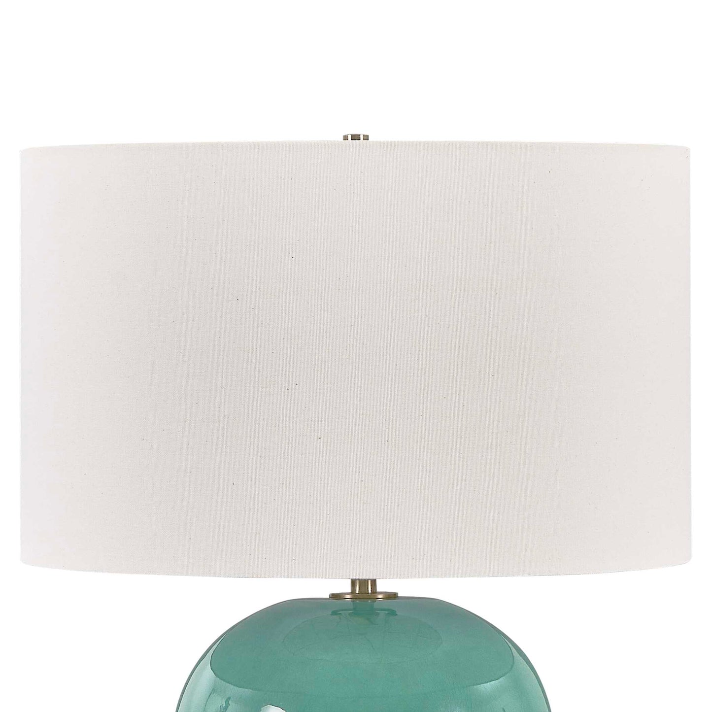 Uttermost Hollis Teal Table Lamp