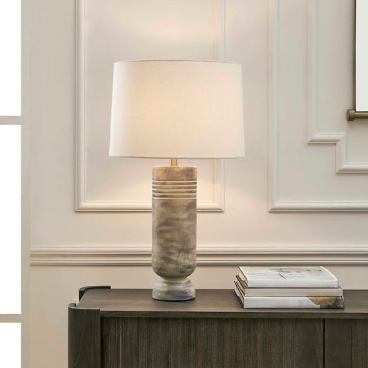 Uttermost Vale Beige Hues Table Lamp