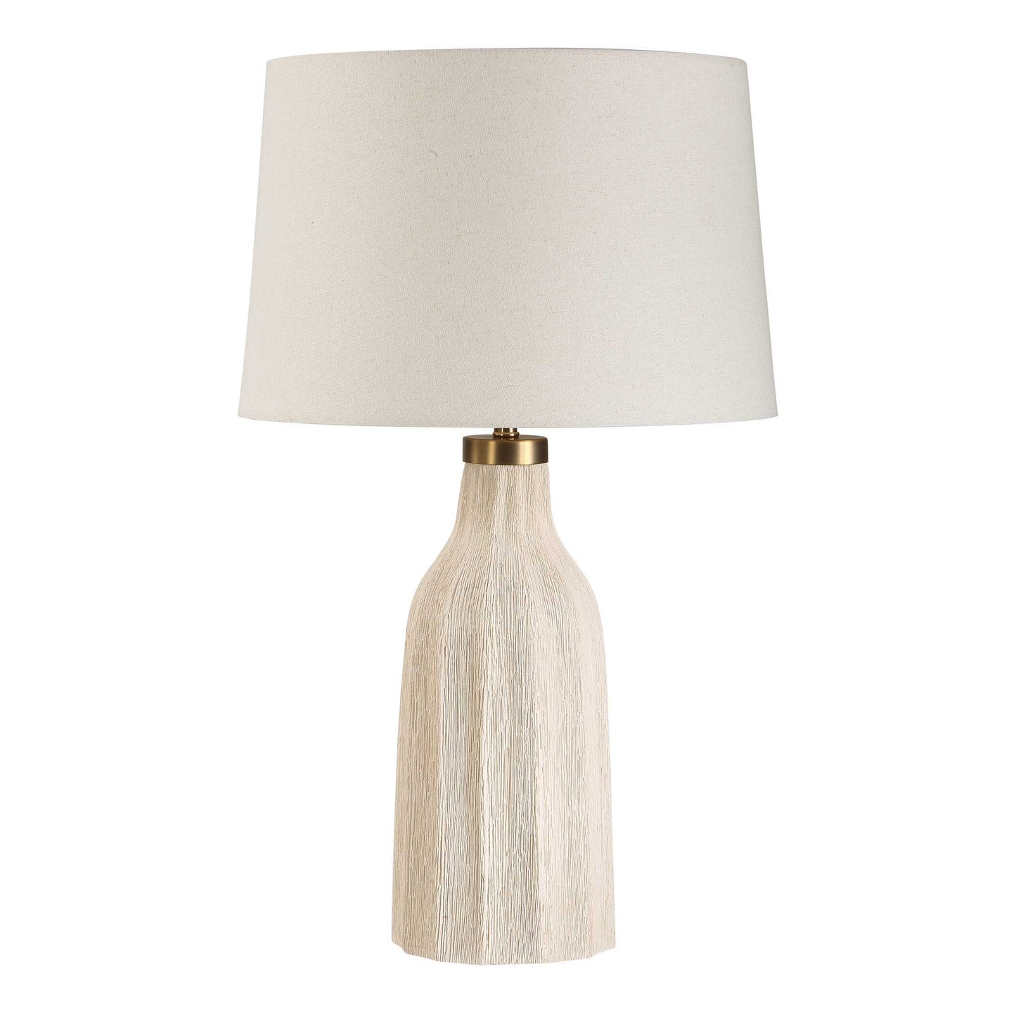 Uttermost Maddox Textured Off White Table Lamp