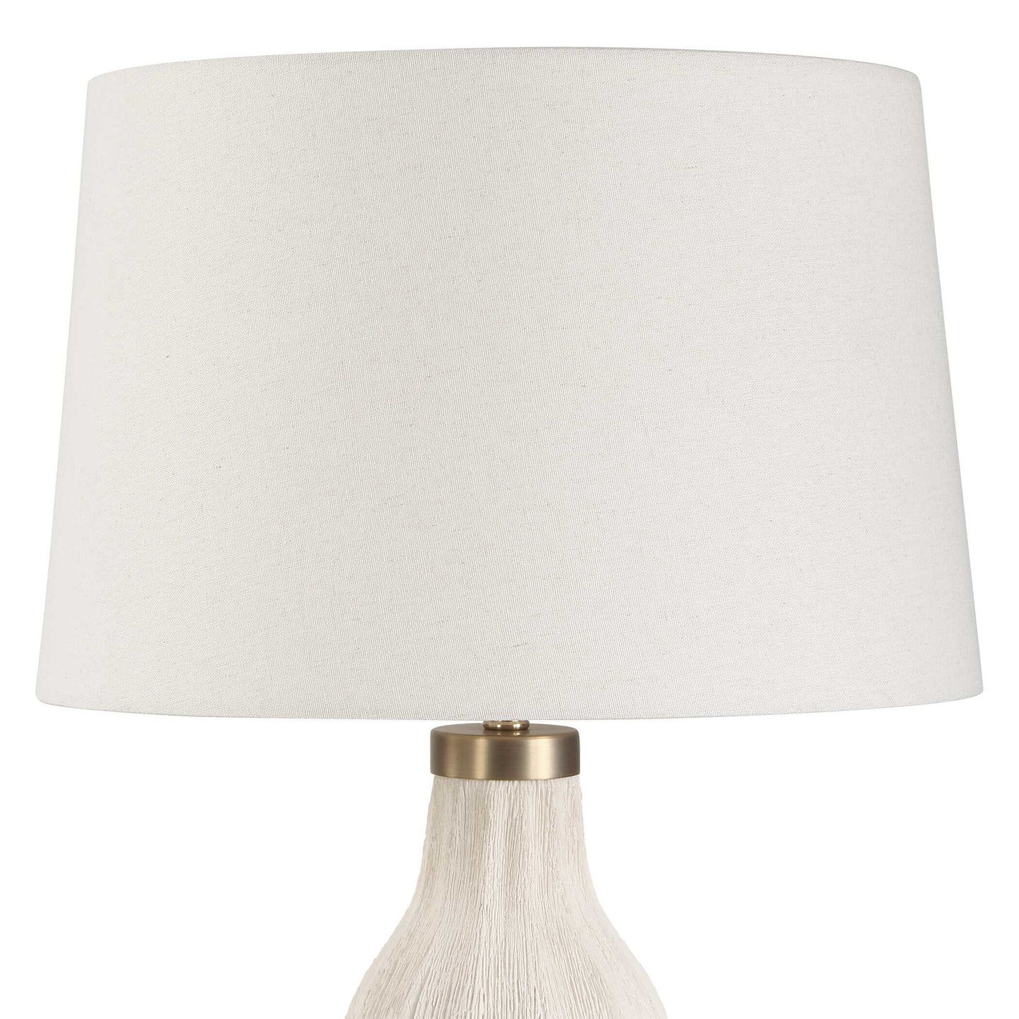 Uttermost Maddox Textured Off White Table Lamp