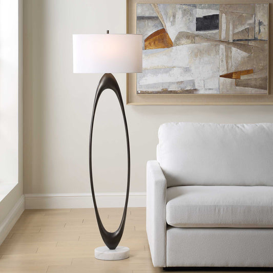 Uttermost Sonic Open Oval Floor Lamp