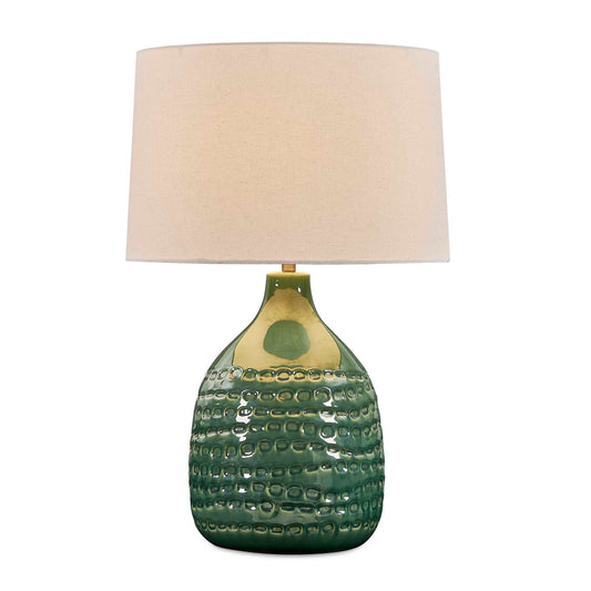 Uttermost Breya Green Glaze Table Lamp - Green