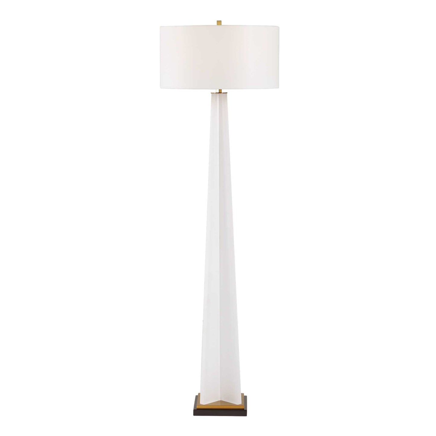 Uttermost Rosin White Floor Lamp