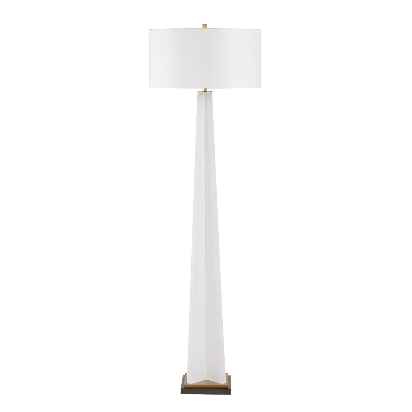 Uttermost Rosin White Floor Lamp