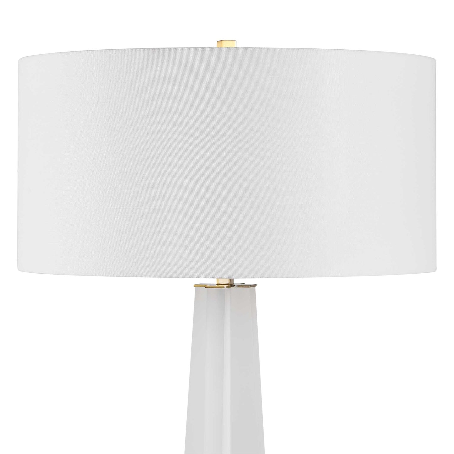 Uttermost Rosin White Floor Lamp