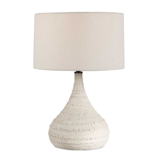 Uttermost Olsen Indoor-Outdoor White Table Lamp - White