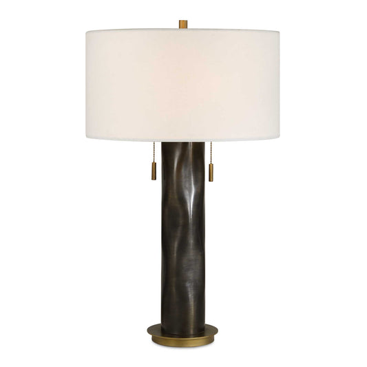 Uttermost Carmine Dark Bronze Table Lamp - Bronze