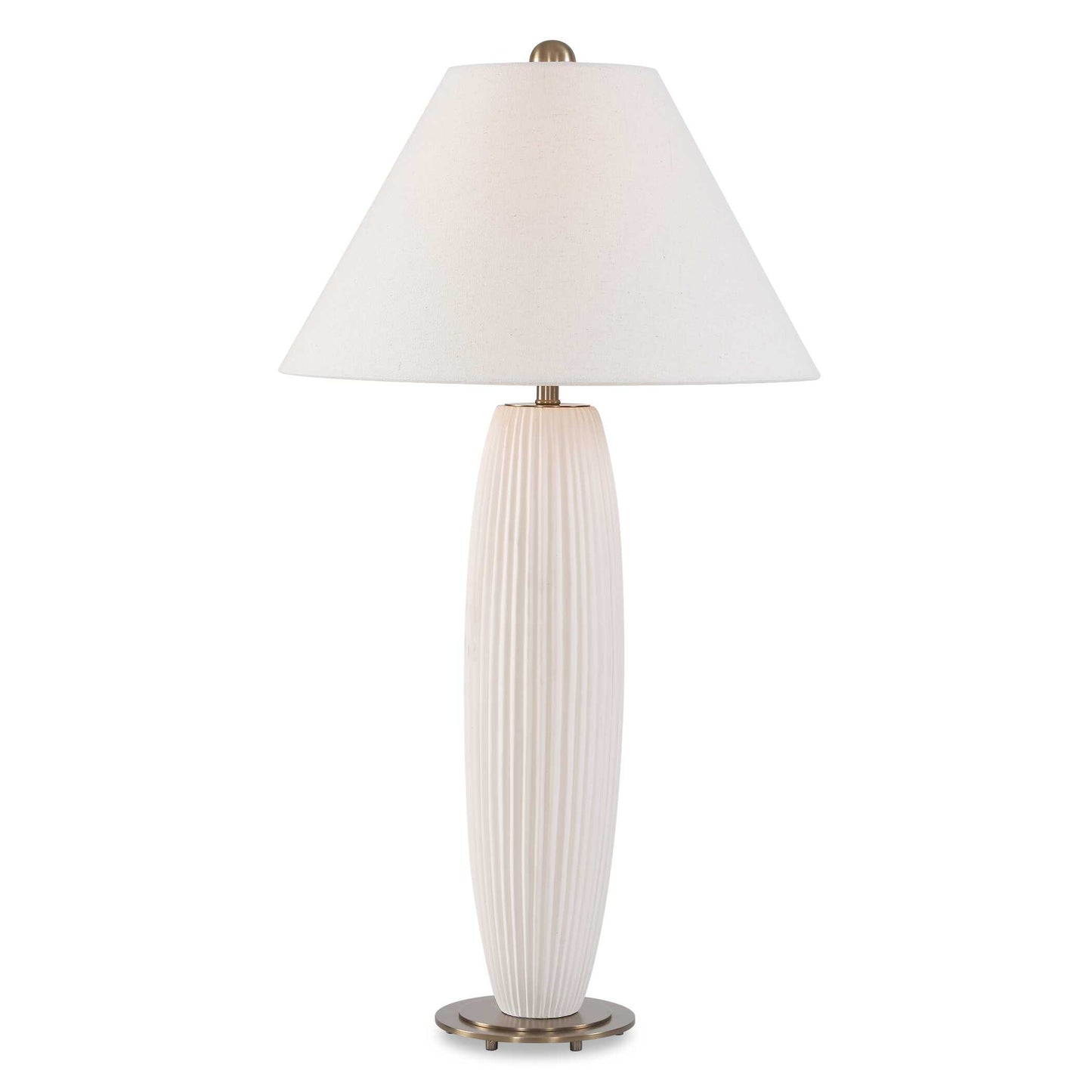 Uttermost Brinsley Ivory Table Lamp - White