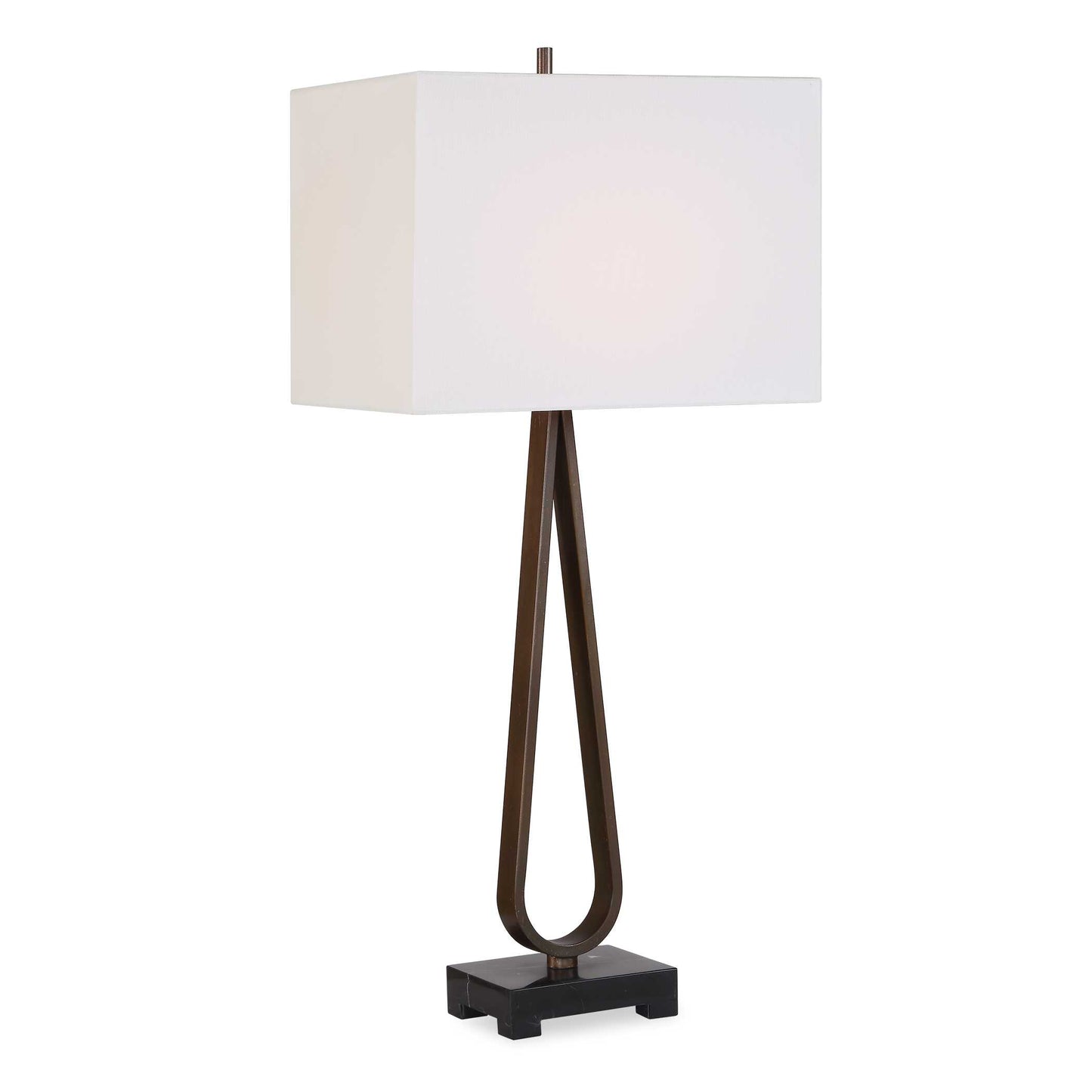 Uttermost Galloway Dark Bronze Table Lamp - Bronze