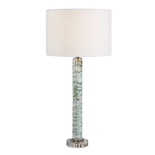 Uttermost Jameis Marbled Table Lamp - Green,White